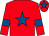 Red, royal blue star, armlets and star on cap (Alizeti Partners, Clive & Pamela Brand)