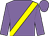 Mauve, yellow sash (Geoffrey Van Cutsem & Partners)