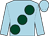 Light blue, large dark green spots (Mr Ben Pauling)