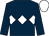 Dark blue, white triple diamond, white cap (Philip P Murphy)