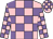 Pink & mauve check (Miss Amanda Mooney)