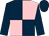 Dark blue and pink (quartered), dark blue sleeves and cap (Mr Justin Dowley & Mr Michael Pescod)