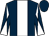 Dark blue, white stripe, diabolo on sleeves (Romero Partners)