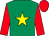 Emerald green, yellow star, red sleeves and cap (Pall Mall Partners & Mrs R J McCreer)