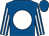 Royal blue, white ball, white stripes on sleeves (Allied Racing Stable, Llc)