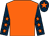 Orange, dark blue sleeves, orange stars, dark blue cap, orange star (Itsfuninit)