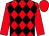 Red, black diamonds, Red Sleeves, Red Cap (Lucio Tucci)