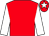 Red, white sleeves, red cap, white star (Mr Joshua George Jones)