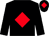 Black, red diamond and diamond on cap (The Deer's Hut)
