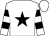 White, black star, hooped sleeves (Mr Edward Gleeson)