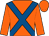 Orange, royal blue cross belts (Adamson, Etheridge & Jardine)