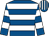 Royal blue, white hoops, striped cap (Mrs S E Vaughan)