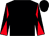 Black, black and red diabolo on sleeves (Special Piping Materials Ltd)