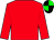 Red, green and black qtd cap (Mrs John Murphy)