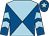 Royal blue & light blue diabolo, light blue chevrons on sleeves, royal blue cap, light blue star on cap (Abdulla Al Khalifa)