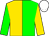 Green & gold halved, white cap (Thomas B Breen)