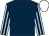 Dark blue, light blue and dark blue striped sleeves, white cap (The Silver Tops)