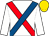 White, red and royal blue cross sashes, gold cap (Ms Ciara Doyle)