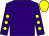 Purple, yellow spots on sleeves, yellow cap (Richard's Rascals)