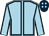 Light blue, dark blue seams, dark blue cap, light blue spots (Mr Robert Sommerville)