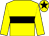 Yellow, black hoop, yellow sleeves, black star on cap (Eamon Stapleton)