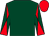 Dark green, dark green and red diabolo on sleeves, red cap (Last Of The Summer Whine Partnership)