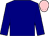 Navy blue, pink and green sash and hooped cap (Ms A E Embiricos)