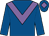 Royal blue, mauve chevron and diamond on cap (Raj Matharu & Suresh Sivagnanam)