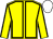 YELLOW, BLACK seams, WHITE cap (Mr M Channon)