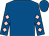 Royal blue, pink diamonds on sleeves (Stewart Turner & Amanda Wilson-martin)