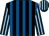 Black and royal blue stripes, dark blue and light blue striped sleeves and cap (Mr Bulent Eskitutuncu)