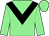 Light green, black chevron (Mr Abdullah Altazi)