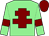Light green, maroon cross of lorraine, armlets and cap (Ogilvy, Shaw, Morley&The Racegoers Clu)