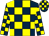 Dark blue and yellow check (Mr J Muir)