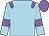 Light blue, mauve epaulets, armlets and cap (Mrs Philip Snow & Partners I)