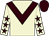 Beige, brown chevron, beige sleeves, brown stars and cap (The Makyowners)