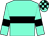 Aqua, black hoop, black armlets, checked cap (Aquis Farm & Partners)