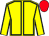 Yellow, dark blue seams, red cap (Sheikh Rashid Dalmook Al Maktoum)