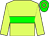Canary, green hoop, green cap with canary hoop (Exors of the Late Cecil Ross)