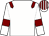 White, maroon epaulets and armlets, striped cap (Mr Mohammed Ali Al Tajir)