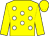 Yellow, white spots, yellow sleeves and cap (Abdulla Ali Al-thani)