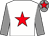 White, red star, grey sleeves, grey cap, red star (Ben Greenslade, David McCrone)