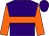 Purple, orange hoop and sleeves (Ed's Gang)