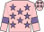 Pink, mauve stars and armlets (Mr Mel Mathias)