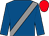 Royal blue, grey sash, red cap (Mr Jim Browne)