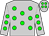 Silver, green spots (Mrs T J Taaffe)