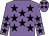 Mauve, black stars (J Crossfield&Giggle Factor Partnership)