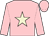 Pink, beige star (Miss June Frankham)