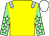 Yellow, light blue epaulets, light green sleeves, white stars, white cap (Mr B Jordan)