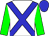 White body, blue cross belts, green arms, blue cap (Jm Vaux)